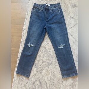 Pistola Monroe High Rise cigarette crop jeans